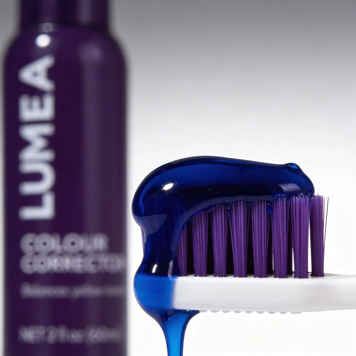 LUMEA Corrector dental de pasta azul