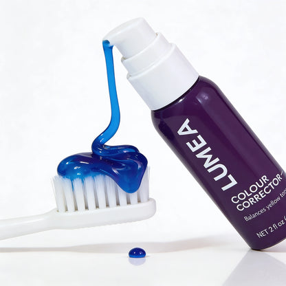 LUMEA Corrector dental de pasta azul