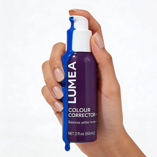 LUMEA Corrector dental de pasta morada